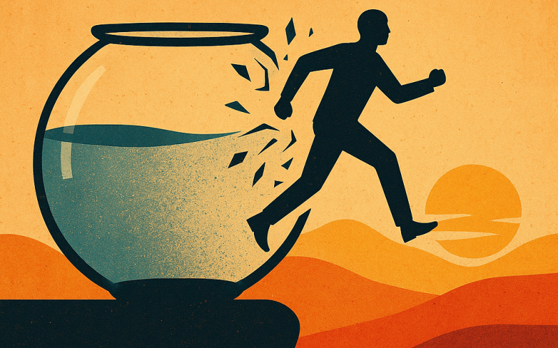 Transição de carreira, novo negócio ou reestruturar o que já tens: tudo começa quando tu decides parar de empurrar a vida com a barriga