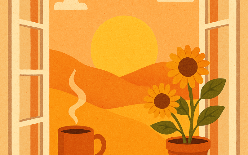 🌻 Recomeços: quando achamos que é sobre trabalho, mas é a vida pedindo espaço