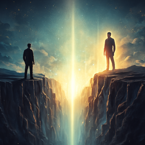 A Ansiedade Não Nasce do Nada: Ela Nasce do Abismo Entre Quem Eu Sou e Quem Acho que Preciso Ser